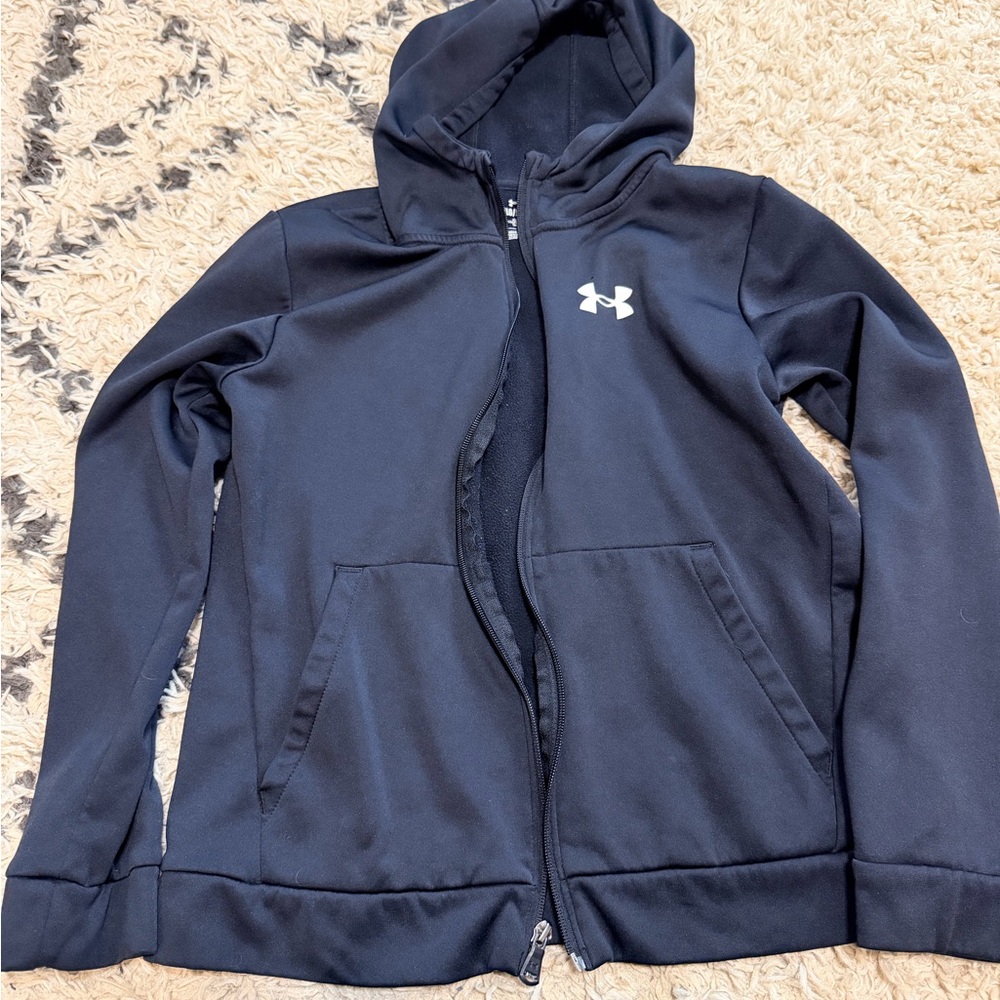 Under Armour Kids Dark Blue Hoodie Jacket